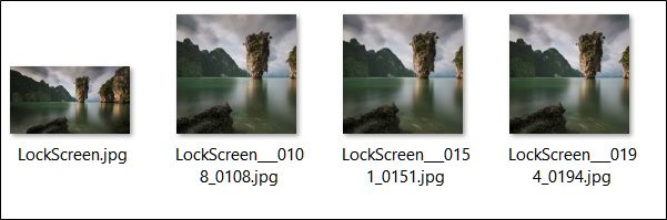 How to delete old photos from Windows 10 lock screen history Picture 7