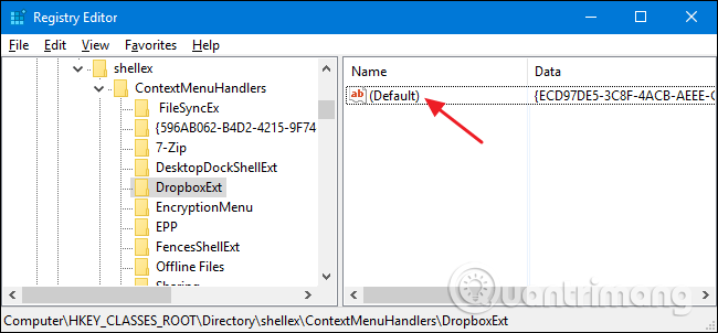 How to delete options in the Windows context menu Picture 11