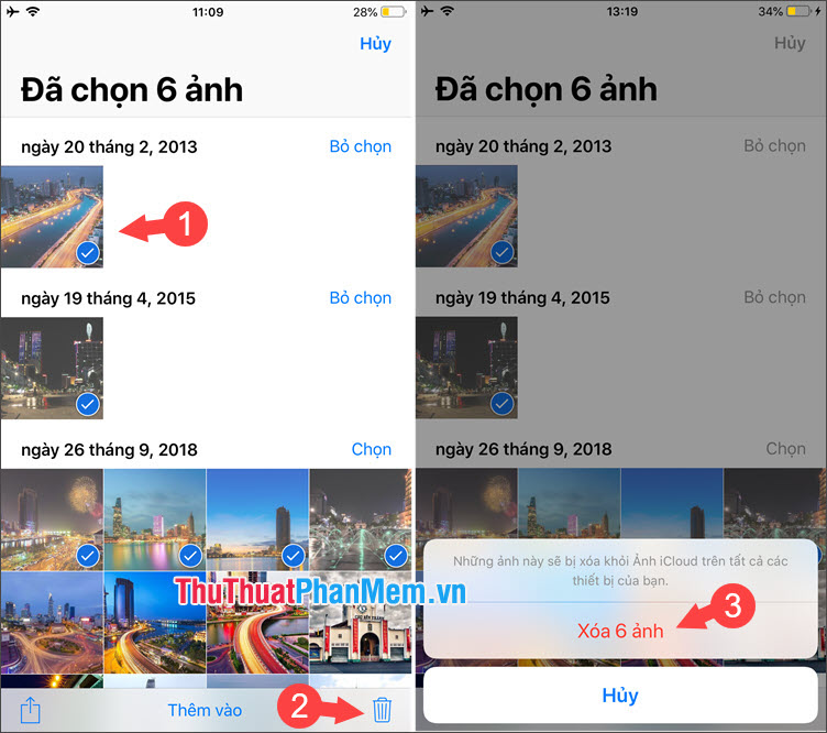 How to delete photos on the fastest iPhone Picture 3