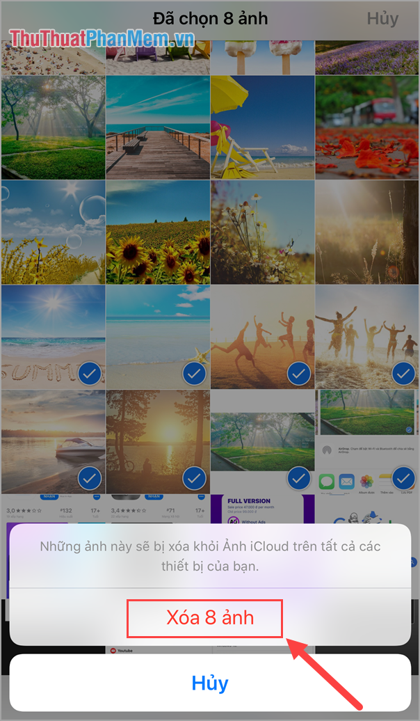 How to delete photos permanently on iCloud fastest Picture 3