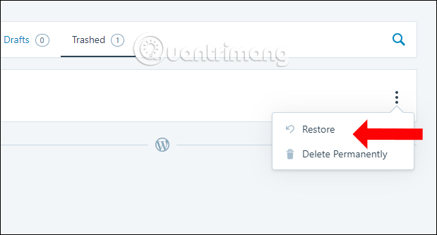 How to delete posts posted on WordPress Picture 6