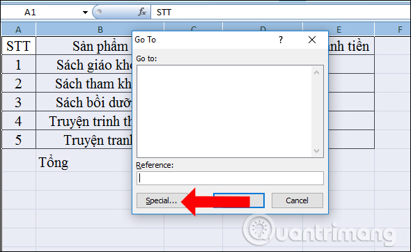 How to delete quick recipe on Excel Picture 7