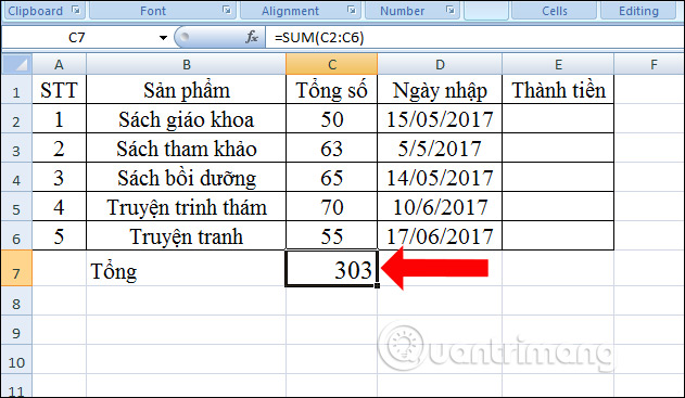 How to delete quick recipe on Excel Picture 9