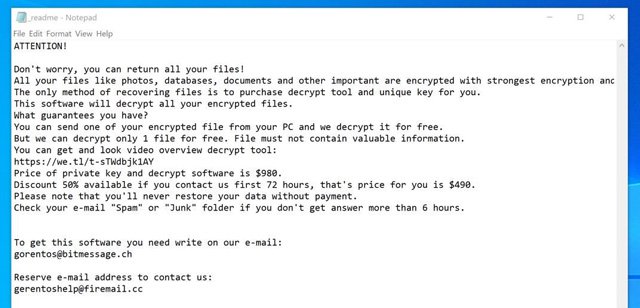 How to delete ransomware creates a .boot file Picture 1
