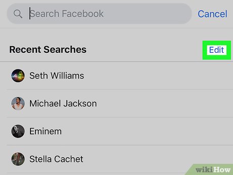 How to Delete Recent Searches