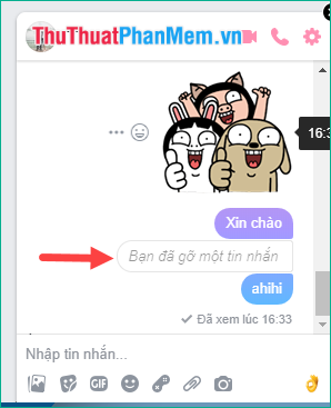 How to delete sent messages in Facebook Messenger Picture 6