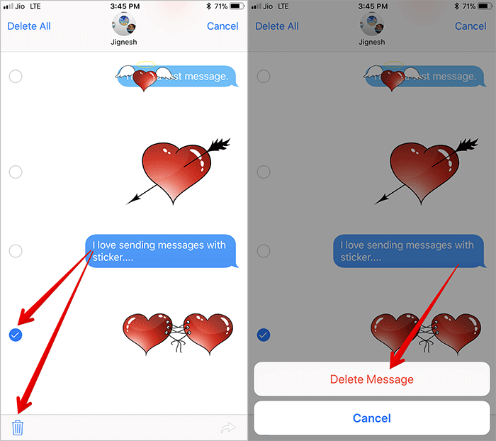 How to delete sticker in iMessages on iPhone and iPad Picture 6