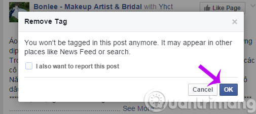 How to delete tags on Facebook Picture 2