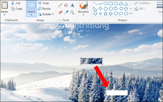 Picture 14 of How to delete text in photos with Paint