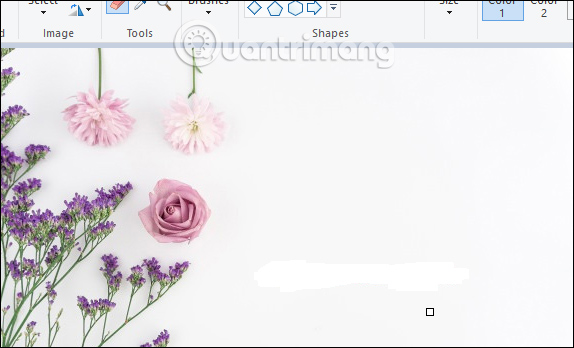 Picture 3 of How to delete text in photos with Paint