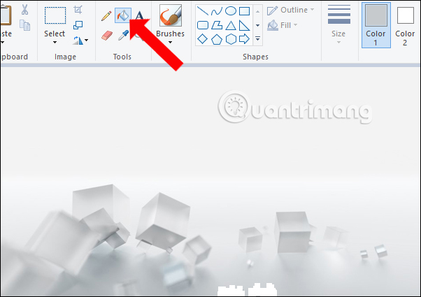 Picture 7 of How to delete text in photos with Paint