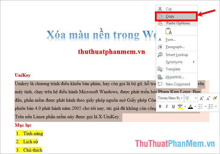 Đơn giản hóa công việc làm tài liệu của bạn với việc xóa màu nền chữ trong Word. Bất kỳ ai cũng có thể thực hiện bước này và tạo ra những tài liệu đẹp mắt và chuyên nghiệp dễ dàng hơn bao giờ hết. 