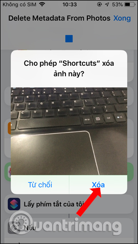 How to delete the location of photos on iPhone Picture 6
