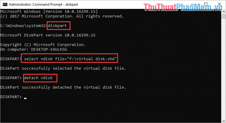 How to delete virtual drives on Windows 10? Picture 6