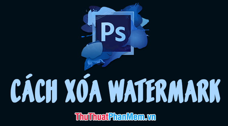 How to delete Watermark, delete stamps from photos in Photoshop Picture 1