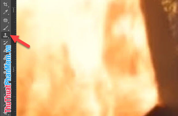 How to delete Watermark, delete stamps from photos in Photoshop Picture 15