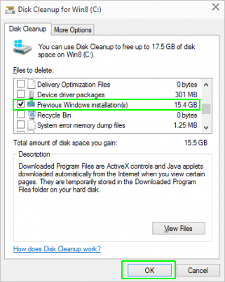 How to delete Windows.old folder on Windows 10? Picture 7