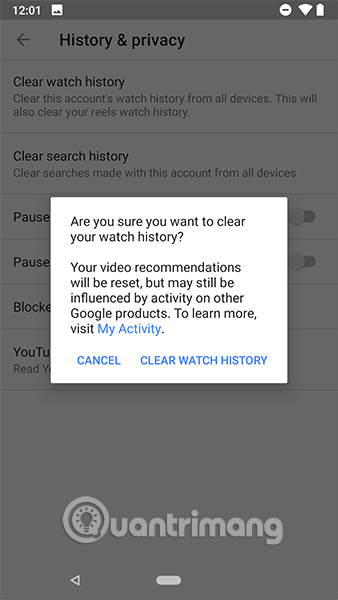 How to delete YouTube history and ensure privacy Picture 11