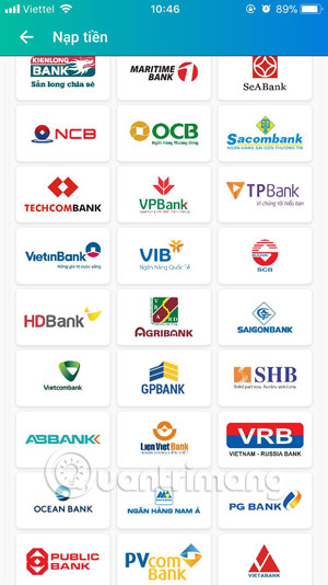 How to deposit on ViettelPay Picture 3