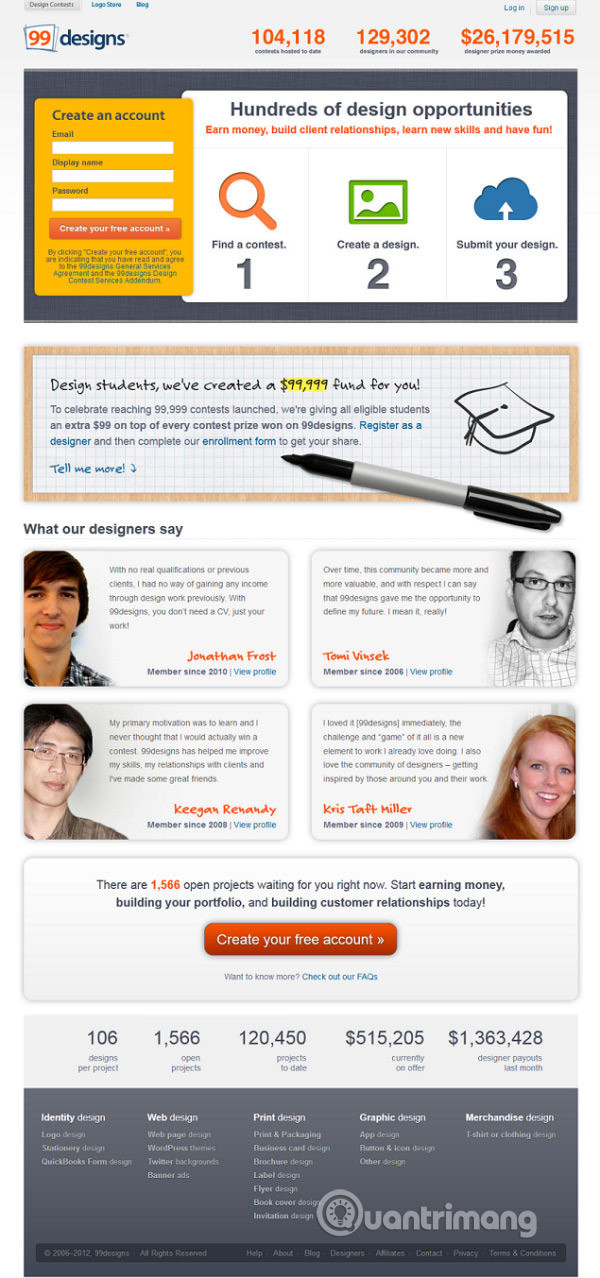 How to design a beautiful landing page Picture 1