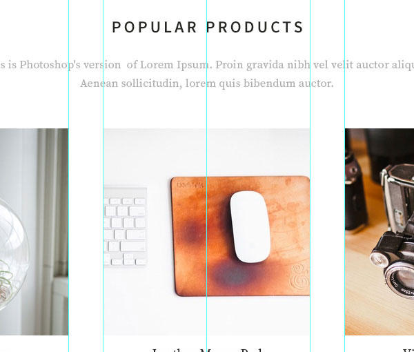 How to design a website in Photoshop (Part 1): Create a theme for the craft shop Picture 16