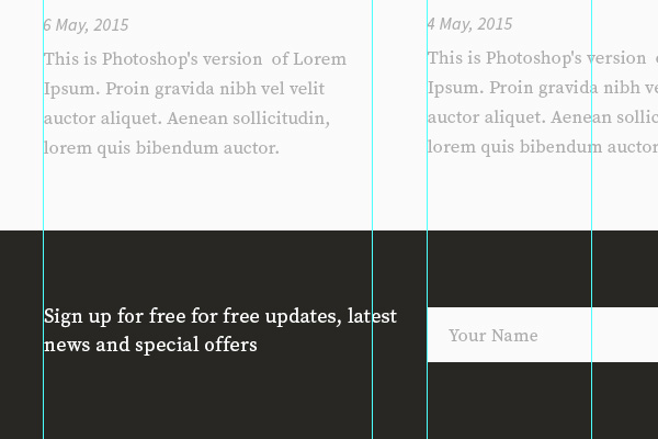 How to design a website in Photoshop (Part 1): Create a theme for the craft shop Picture 21