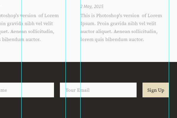 How to design a website in Photoshop (Part 1): Create a theme for the craft shop Picture 22