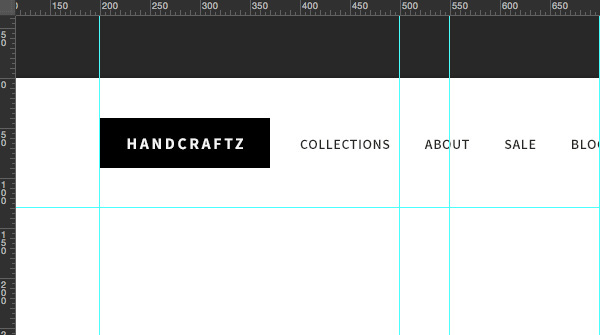 How to design a website in Photoshop (Part 1): Create a theme for the craft shop Picture 5