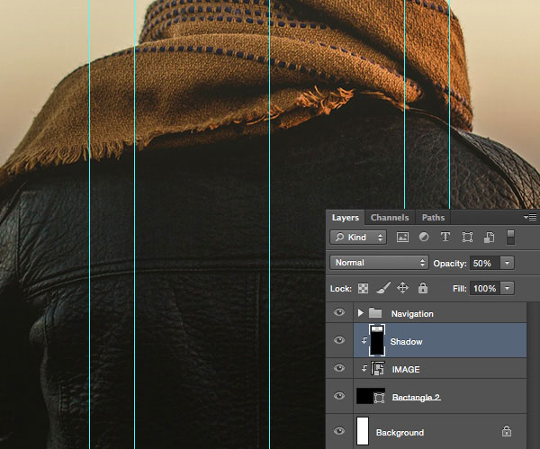 How to design a website in Photoshop (Part 1): Create a theme for the craft shop Picture 8