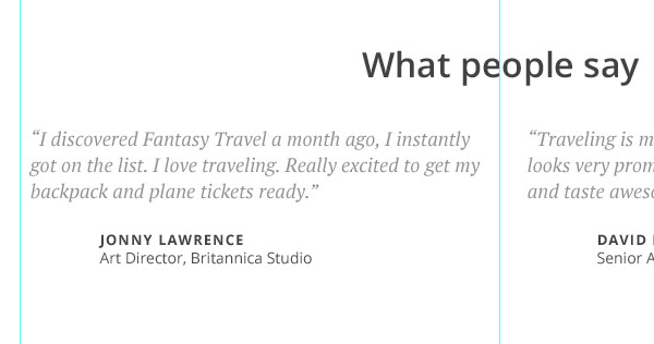 How to design a website in Photoshop (Part 2): Create a Landing page for travel websites Picture 14