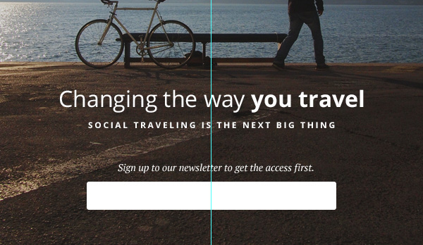 How to design a website in Photoshop (Part 2): Create a Landing page for travel websites Picture 9