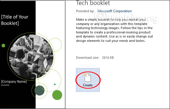 How to design brochures in Word Picture 4