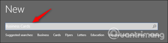 How to design business cards in Microsoft Word Picture 2