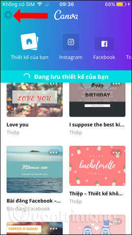 How to design iPhone logos and cards with Canva Picture 27