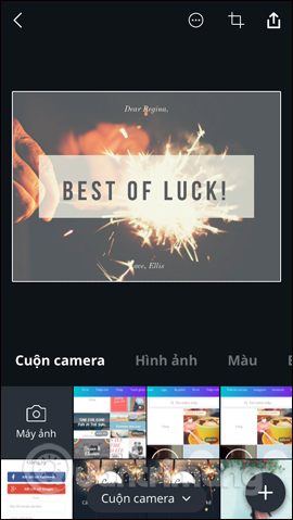 How to design iPhone logos and cards with Canva Picture 5