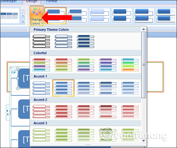 How to design PowerPoint with Text box and SmartArt - TipsMake.com