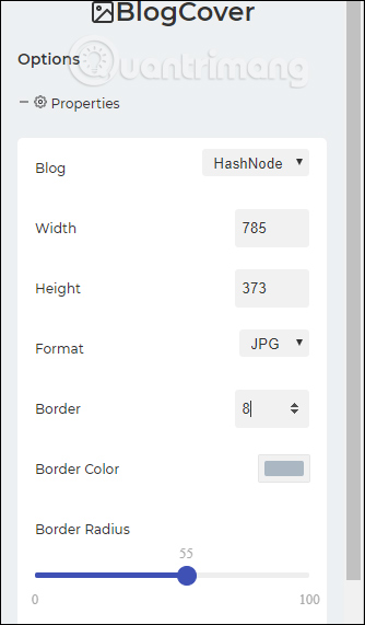 How to design website cover images on BlogCover Picture 1