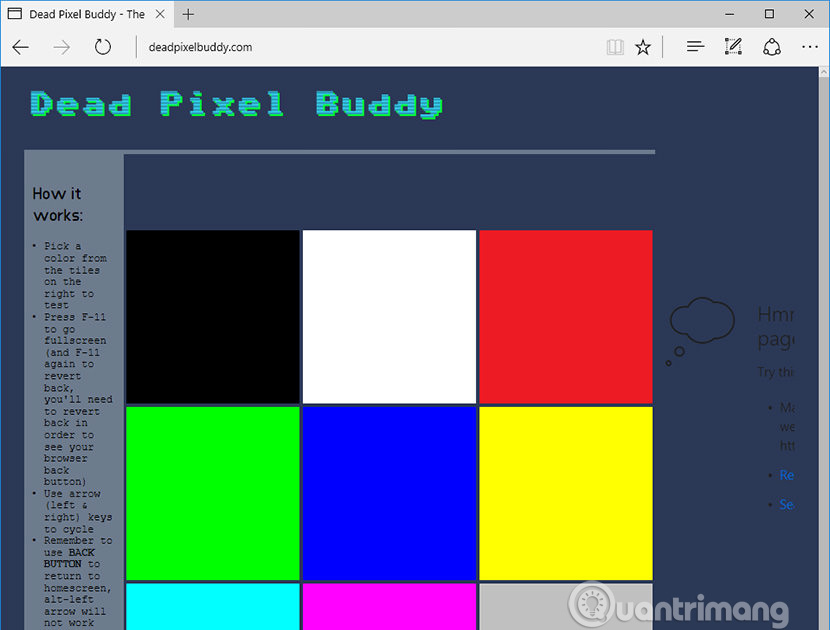How to detect dead spots on the Desktop screen Picture 6