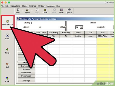 How to Develop an Irrigation Schedule Using Cropwat 8.0 Picture 3