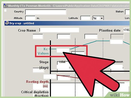 How to Develop an Irrigation Schedule Using Cropwat 8.0 Picture 9