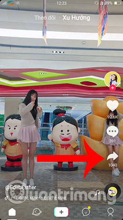 How to dial with other people on Tik Tok (Duet Tik Tok) Picture 1