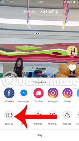 How to dial with other people on Tik Tok (Duet Tik Tok) Picture 2