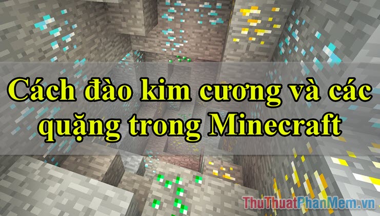 How to dig diamonds and ores in Minecraft Picture 1