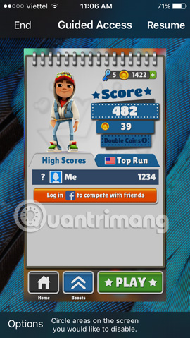 How to disable ads when playing games on iPhone Picture 13