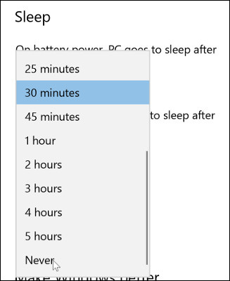 How to disable automatic Sleep mode on Windows 10? Picture 5