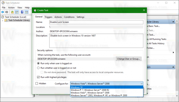 How to disable Lock Screen lock screen on Windows 10 Anniversary Update Picture 6