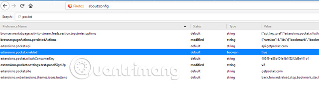 How to disable Pocket in Firefox on desktop and mobile phones Picture 2