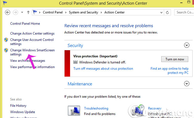 How to disable SmartScreen feature in Windows 8? Picture 5