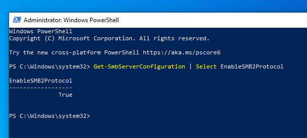 How to disable SMB3 in Windows 10 Picture 1