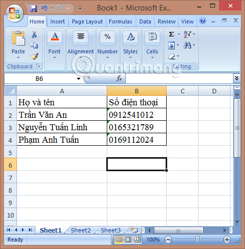 How to display 0 in front of a number in Excel Picture 3